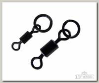 Вертлюг с быстросъёмом Gardner Covert flexi-ring swivels anti glare №12