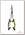 Плоскогубцы SPRO Bent Straight nose S-cutter 16см
