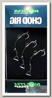 Оснастка Korda Chod rig short barbed X-04 волосяная