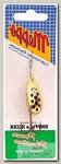Блесна Mepps Aglia PTS №3 gold black dots