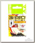 Вертлюг Hitfish Cran swivel stainles steel №4 10шт