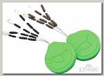 Огрузка Korda Sinkers medium weedy green для крючка KSKMG