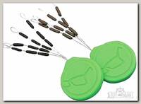 Огрузка Korda Sinkers medium weedy green для крючка KSKMG