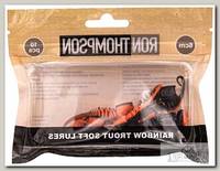 Приманка Ron Thompson Rainbow trout W Galic UV orange/black 10шт