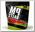 Бойлы MINENKO пылящие ST bird food+fish meal strawberry jam 14мм 750гр