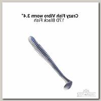 Приманка Crazy Fish Vibro worm 3,4" 13-85-17d-6-F