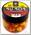 Бойлы Lion Baits плавающие двухцветные Strawberry - Honey 14мм