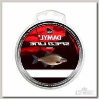 Леска DAM Spezi Line feeder 0.500м 0.18мм 2.8кг 6lbs dark brown