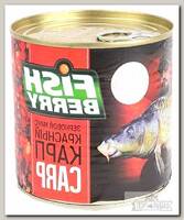 Консервированная зерновая смесь Fish Berry Попова карп красный клубника 430мл