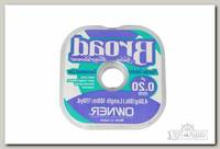 Леска Owner Broad Natural Clear 100м 0,20мм