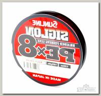 Шнур Sunline Siglon PEх8 multicolor 150м 0,6 10lb