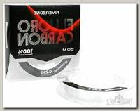 Леска Riverzone Fluorocarbon 50м 0,296мм 11,726lb