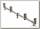 Перекладина K-Karp Buzzer bars S/S 4 rod tele