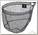 Голова подсачека DAM O.T.T.Pan Net 22 55X45X30см