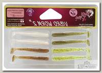 Приманка Crazy Fish Vibro worm 2" 3-50-M44-6