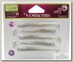 Приманка Crazy Fish Vibro worm 3,4" 12-85-25-6