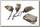 Набор чехлов Prologic Fulcrum Rmx pro для сигнализаторов поклёвки 3+1