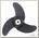 Винт гребной Haswing 3-х лопастной 9,3