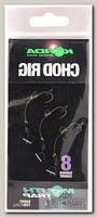 Оснастка волосяная Korda Chod Rig Short Barbed X-08 2,5см