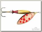 Блесна Mepps Aglia Long Heavy №1+ copper pts red