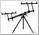 Подставка Prologic род-под Tri-Lux pod 4 rod