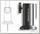 Держатель стойки Nautilus Blacktron 16мм Stage Stand NSS-001 ловля на мостках