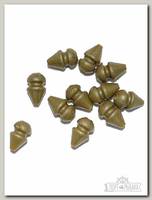 Бусина Korda Safe zone heli bead small ID резиновая brown уп 20шт