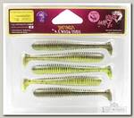 Приманка Crazy Fish Vibro worm 3,4" 13-85-4d-6